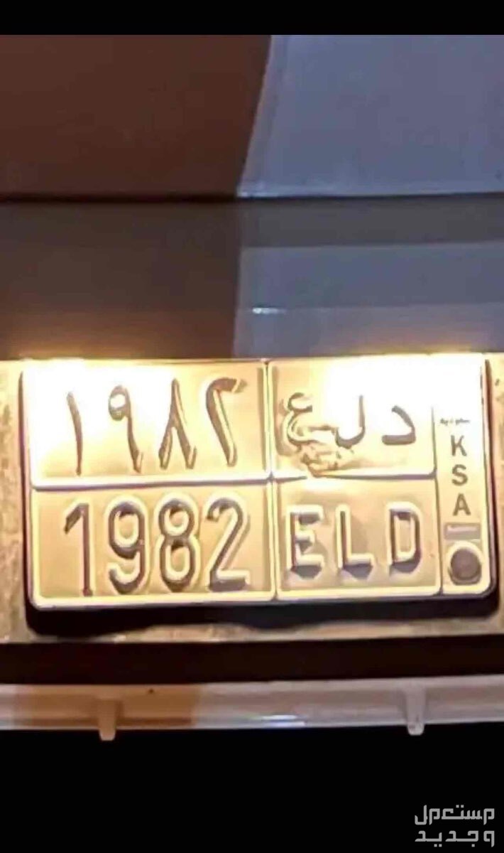 لوحة مميزة د ل ع - 1982 - خصوصي في بريدة بسعر 4 آلاف ريال سعودي