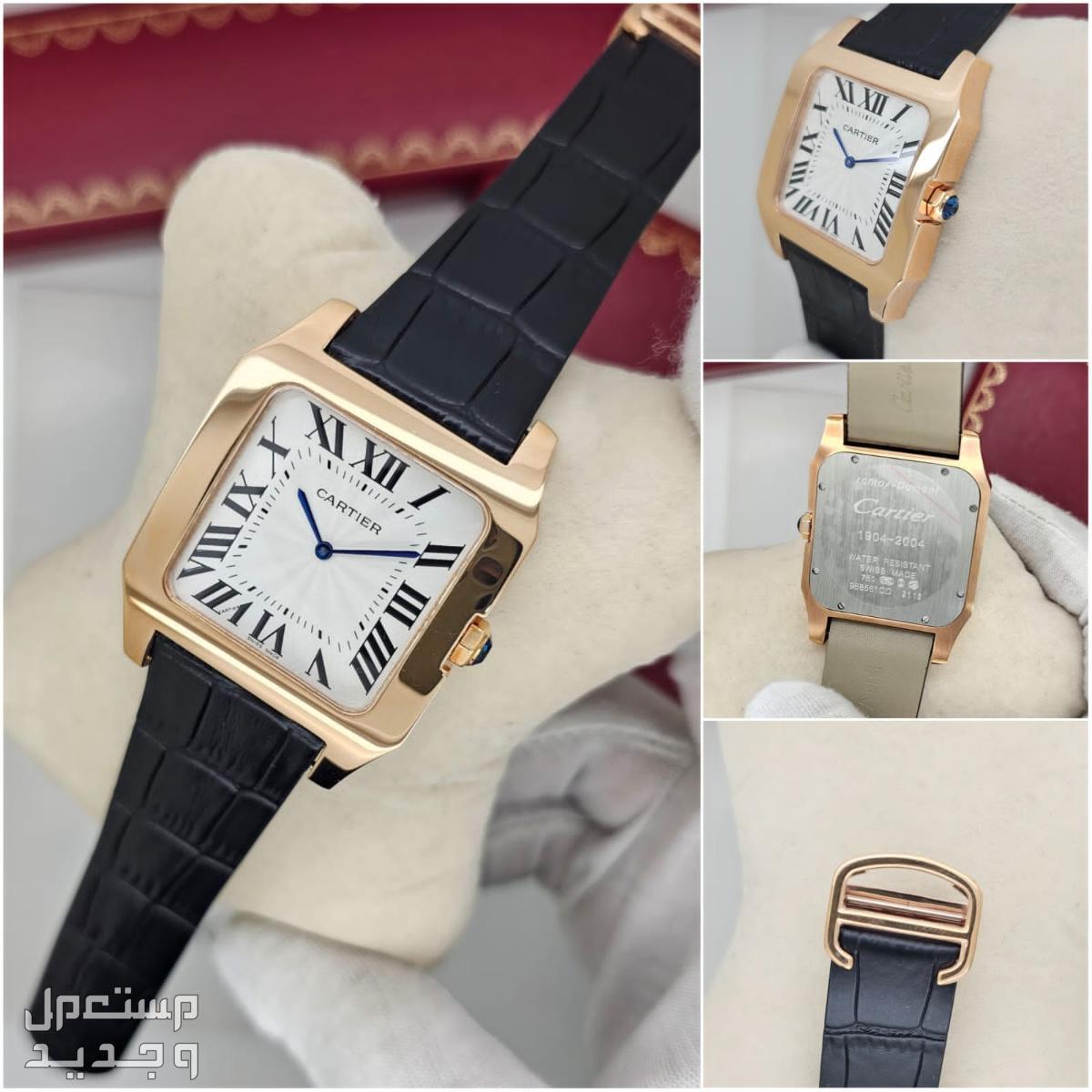 أجمل ساعة جلد رجالي ماركات مختلفة بأفضل سعر في الإمارات العربية المتحدة ساعة كارتييه Santos