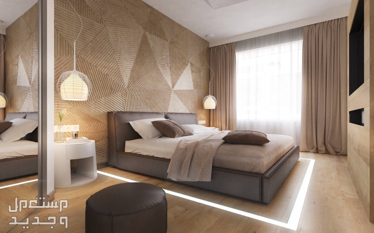 أجمل ديكورات بديل خشب غرف نوم في قطر أجمل ديكورات بديل خشب غرف نوم
