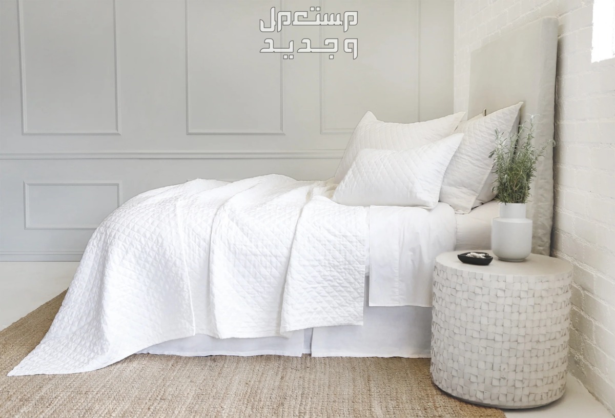 أفضل مفارش سرير قطن 2024 مريحة ومفيدة للبشرة في السعودية أفضل مفارش سرير قطن