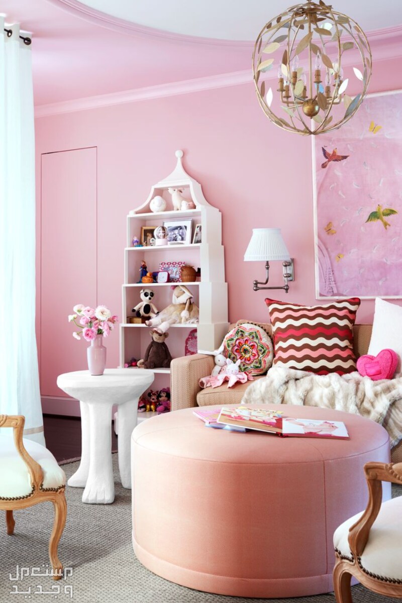 ما هي أفضل ألوان غرف نوم أطفال بنات وأولاد 2024 عصرية؟ الوردي الناعم