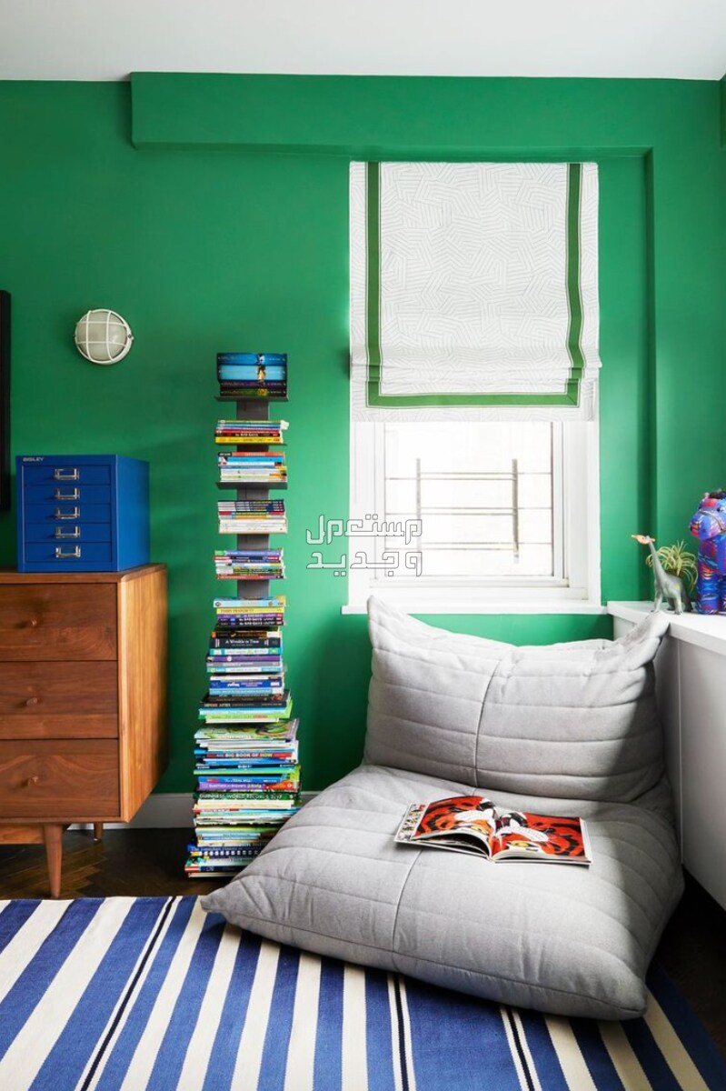 ما هي أفضل ألوان غرف نوم أطفال بنات وأولاد 2024 عصرية؟ الأخضر