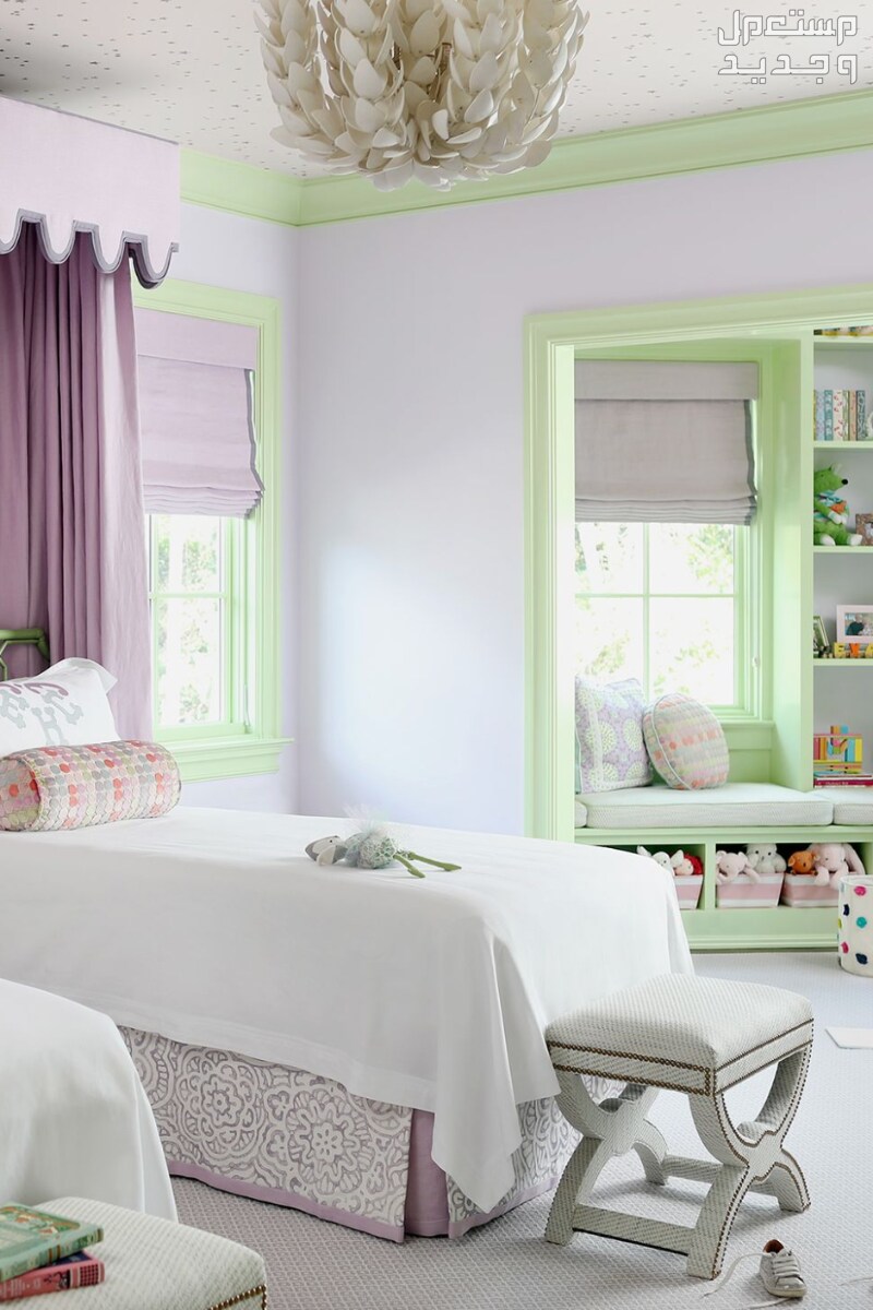 ما هي أفضل ألوان غرف نوم أطفال بنات وأولاد 2024 عصرية؟ في اليَمَن الأرجواني