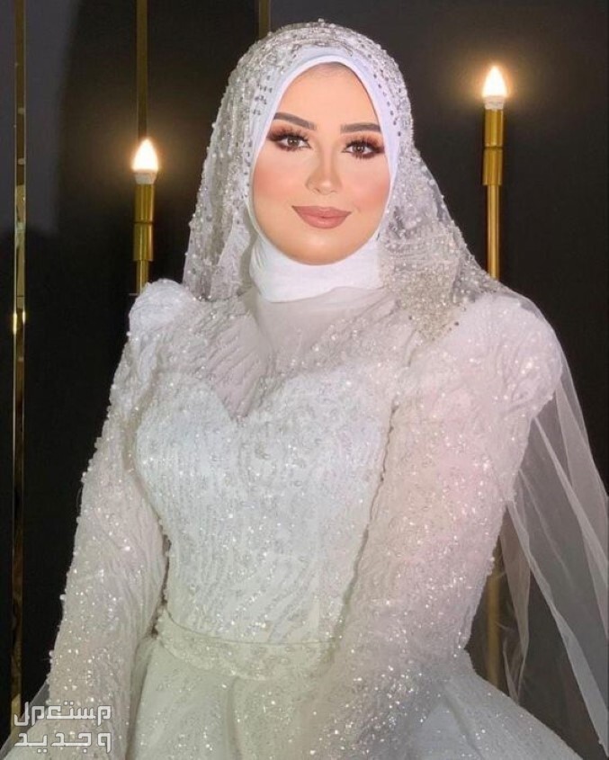 صور  فساتين زفاف أنيقة وبسيطة فستان زفاف محجبات