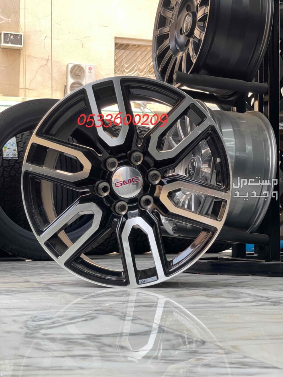 جنوط جمس GMC يوكن وسييرا AT4 مقاس 20 ومقاس 22 موديل 2024