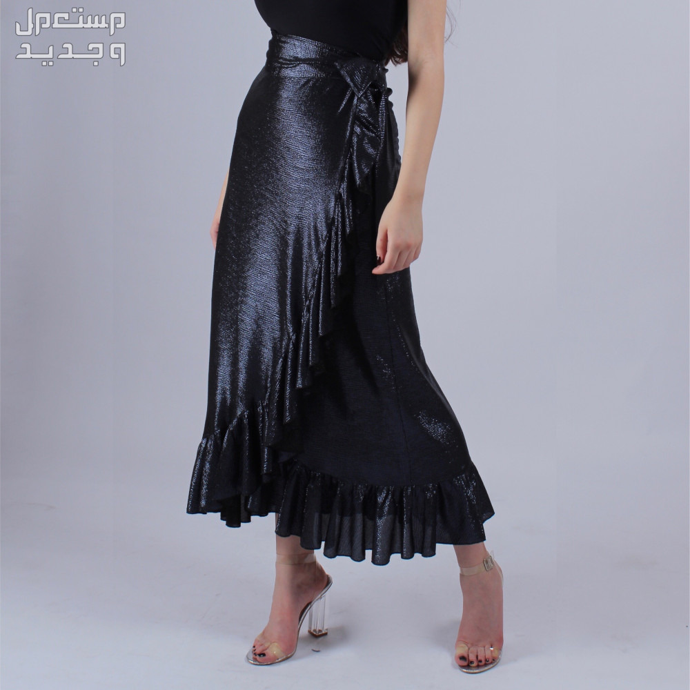 موديلات تنانير سهرة 2024 موديلات تنانير سهرة لامعة