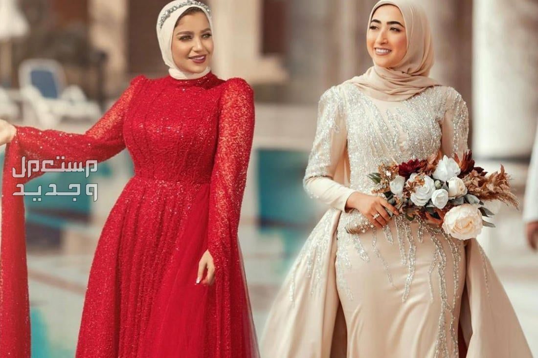 قصات فساتين سواريه مناسبة للمحجبات وغير المحجبات قصات فساتين سواريه متنوعة