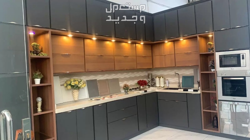 أفضل أماكن شراء مطابخ مستعملة مطبخ مستعمل لونه رمادي