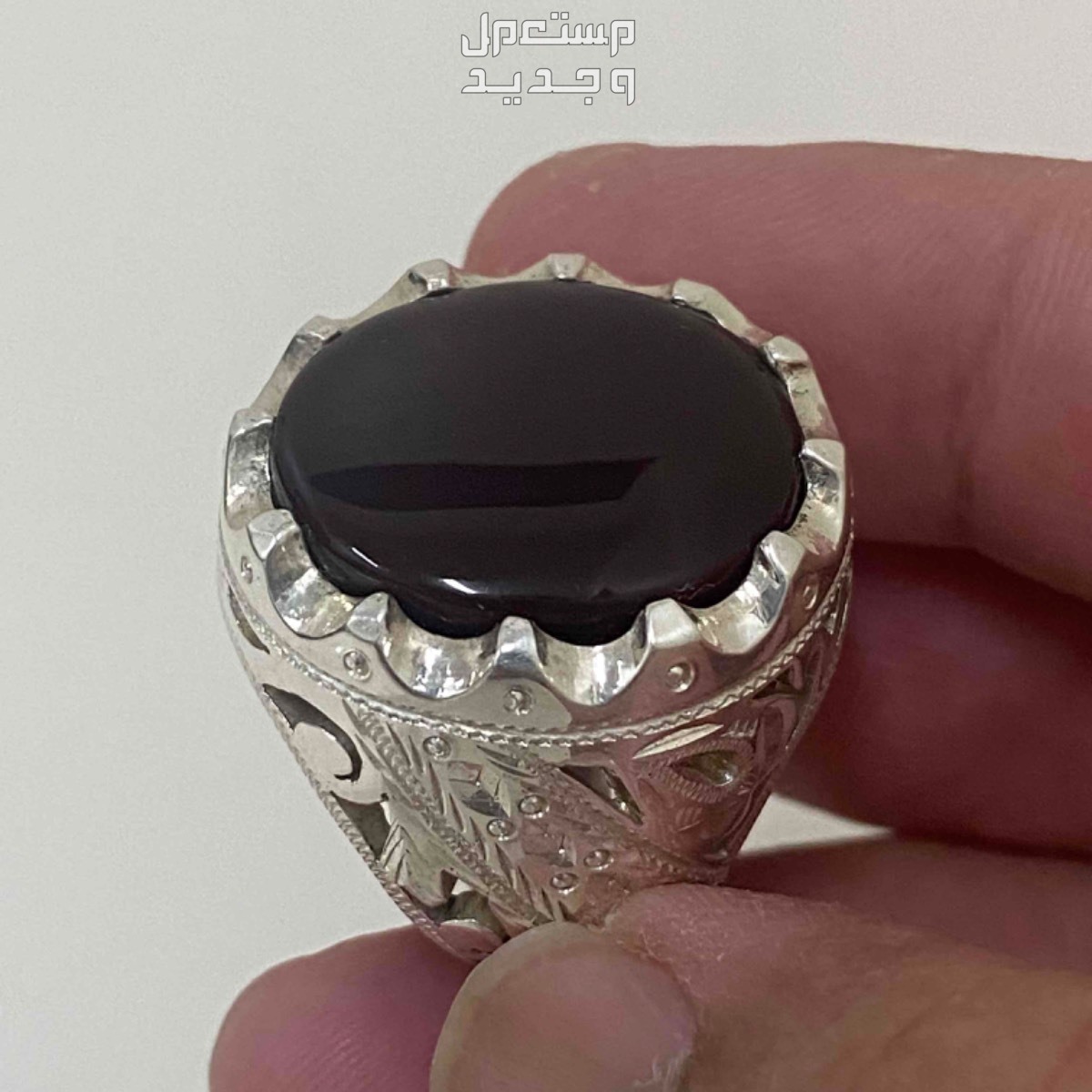 خاتم عقيق يماني كرزي ملكي لايختلف عليه اثنان