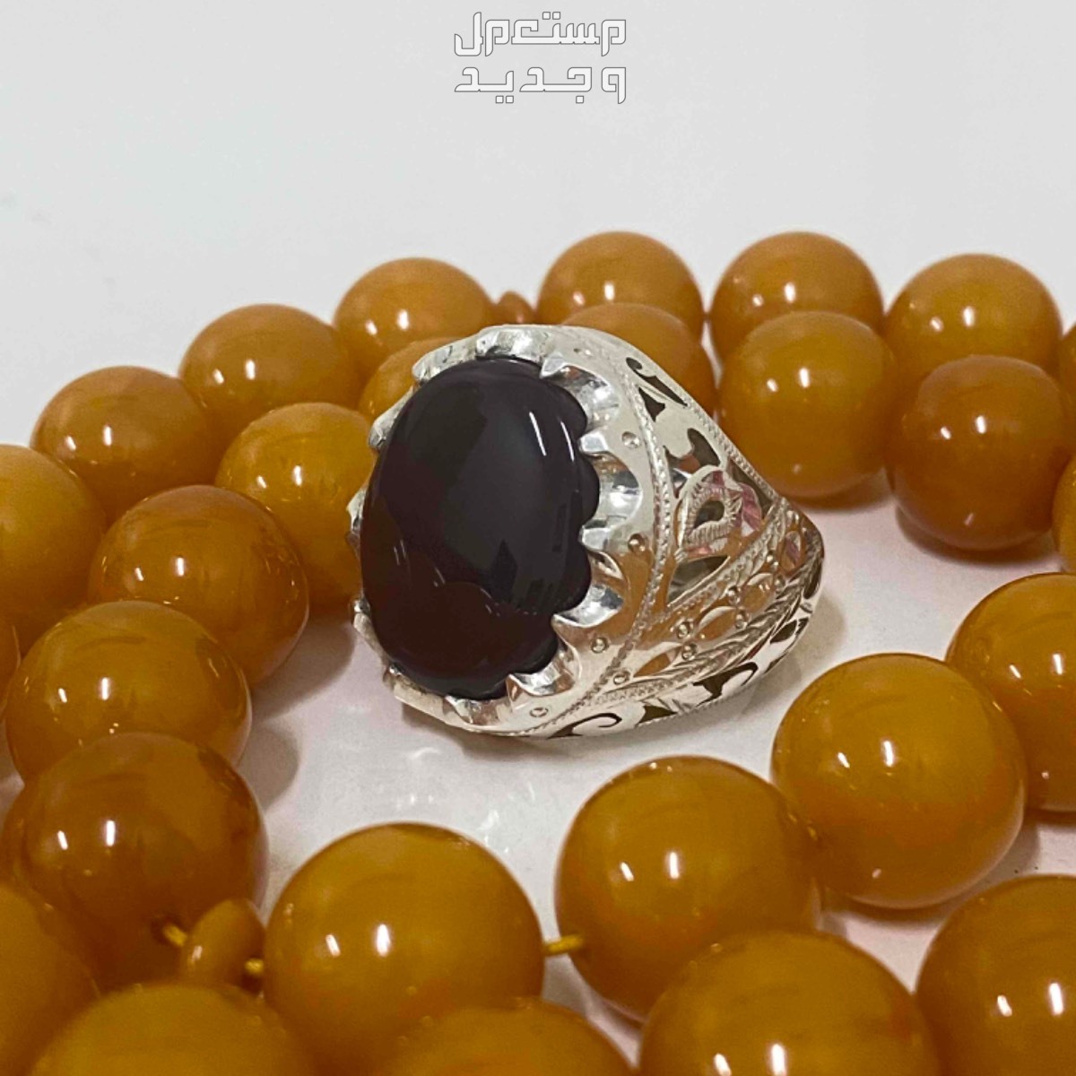 خاتم عقيق يماني كرزي ملكي لايختلف عليه اثنان