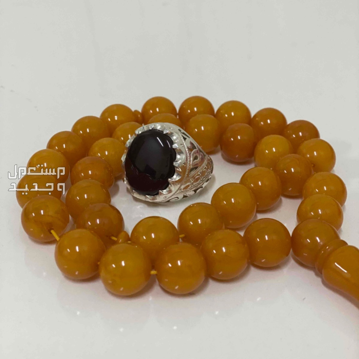 خاتم عقيق يماني كرزي ملكي لايختلف عليه اثنان