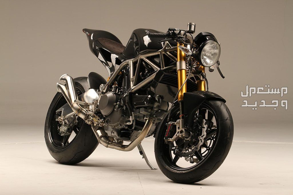 أغلى دراجات نارية في العالم 2024 ..  إصدارات نادرة تصل إلى 11 مليون دولار Ducati Testa Stretta NCR Macchia Nera Concept