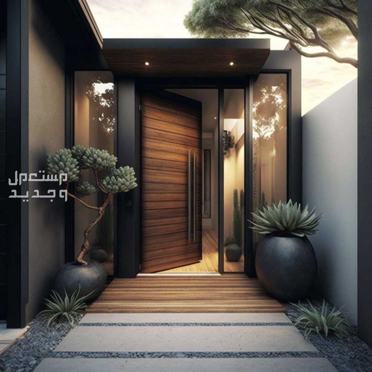 أفكار ديكور مدخل البيت الداخلي مودرن مدخل منزل مودرن