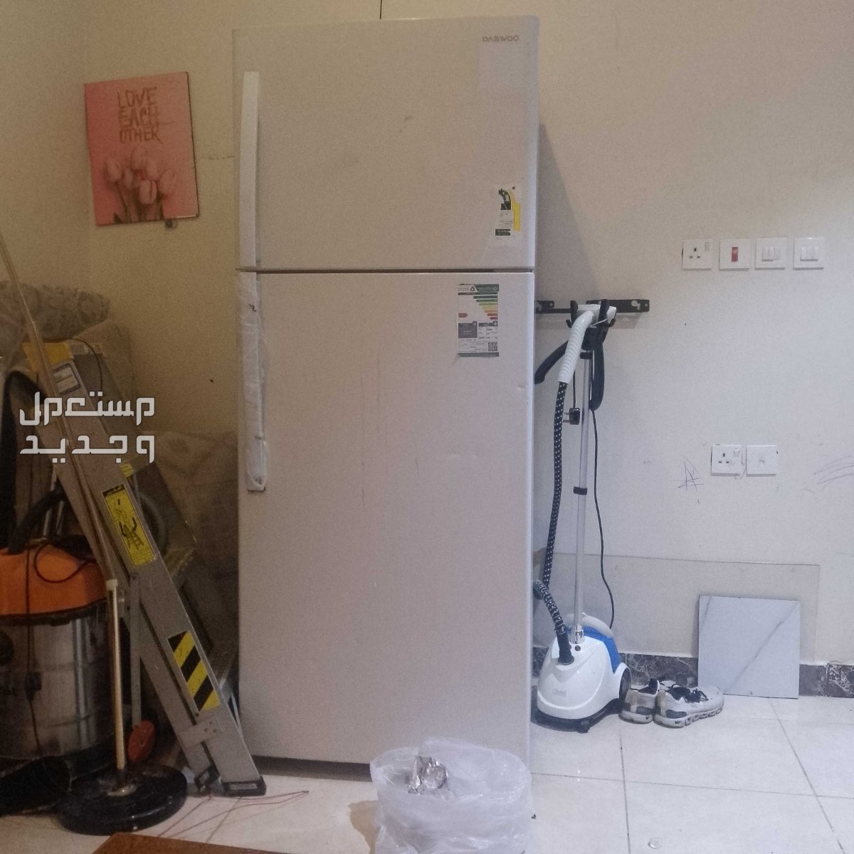 ثلاجه كبيره ومكنسه تيفال شغالاات ع الشرط ع السوم وصلت 800ونطلب من الله الزود