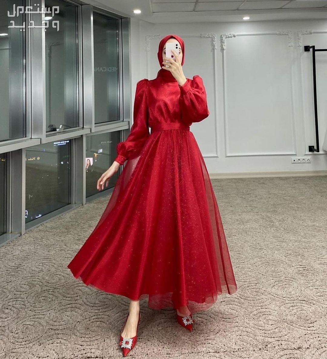 أماكن بيع فساتين سواريه رخيصة فستان سواريه أحمر
