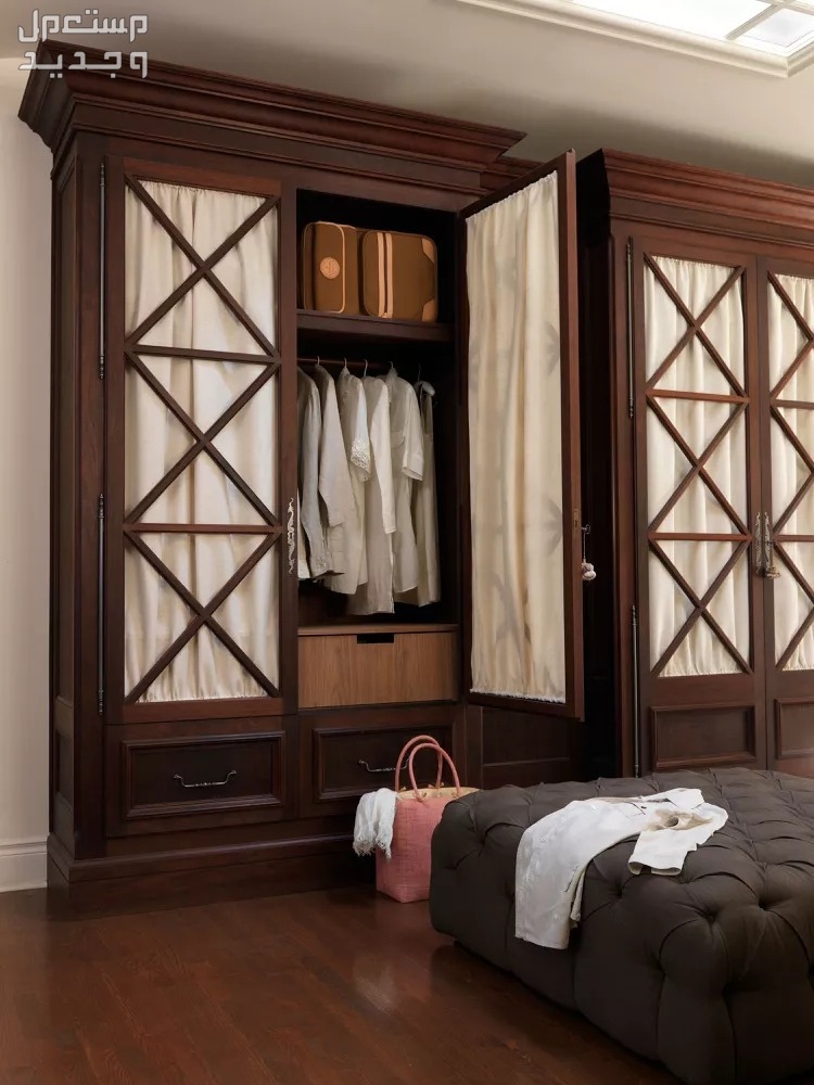 أفكار لتصميم غرفة ملابس داخل غرفة النوم عصرية وحديثة في البحرين أفكار تصاميم غرفة ملابس داخل غرفة النوم