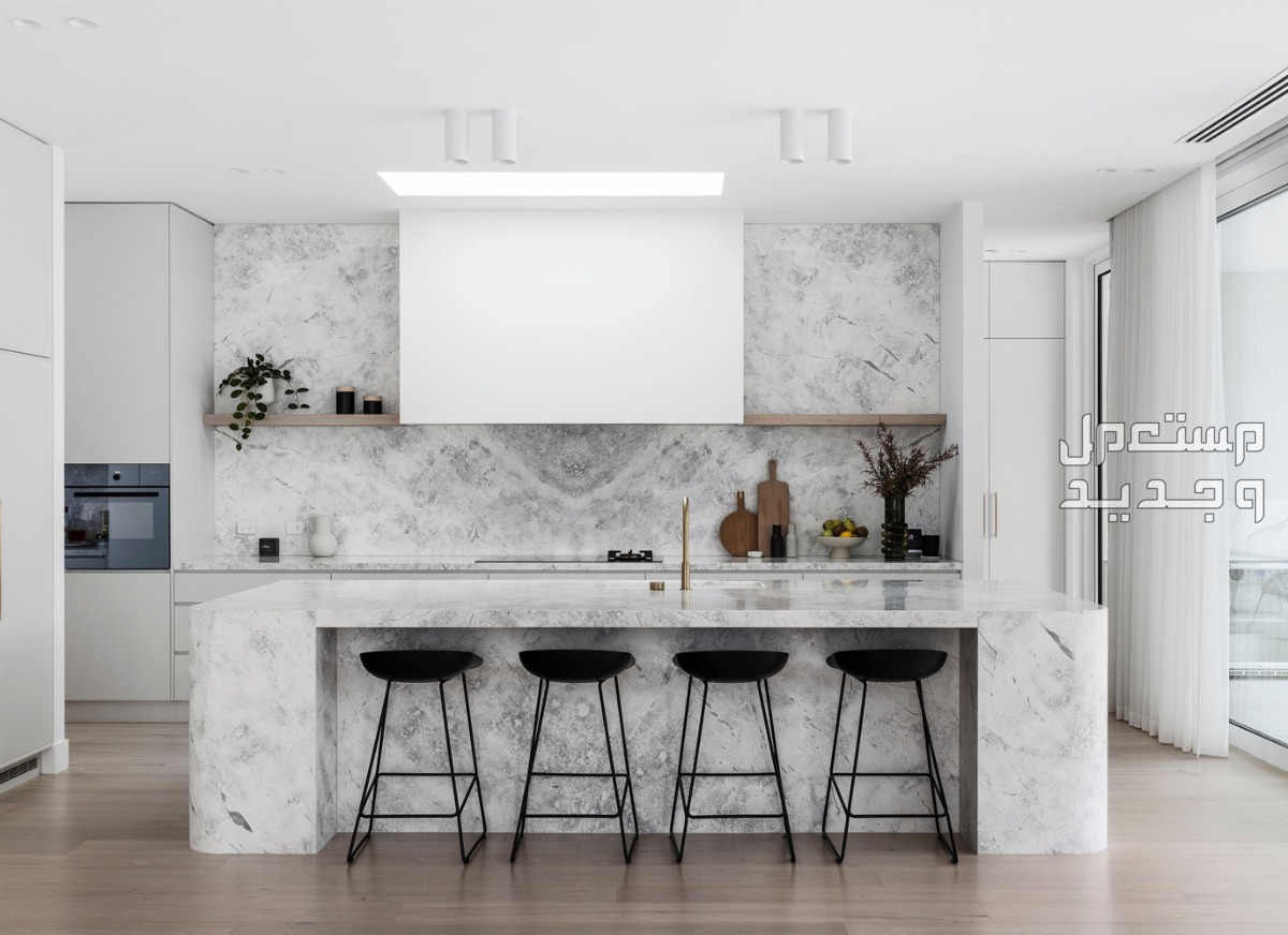 أفضل لون رخام المطبخ 2024 وكيفية اختيار اللون المناسب Mugla White Marble