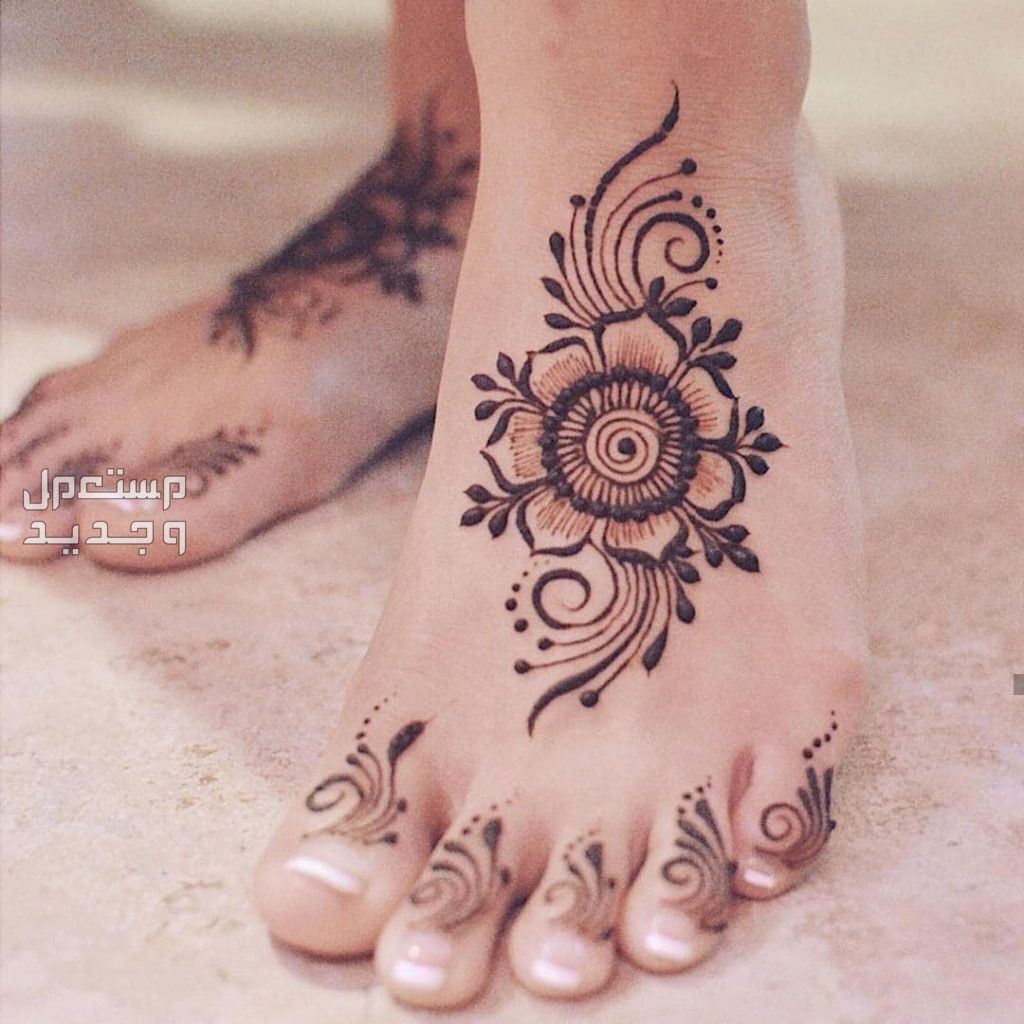 اجدد رسومات الحنه بسيطة 2024 اجمل رسم حنة