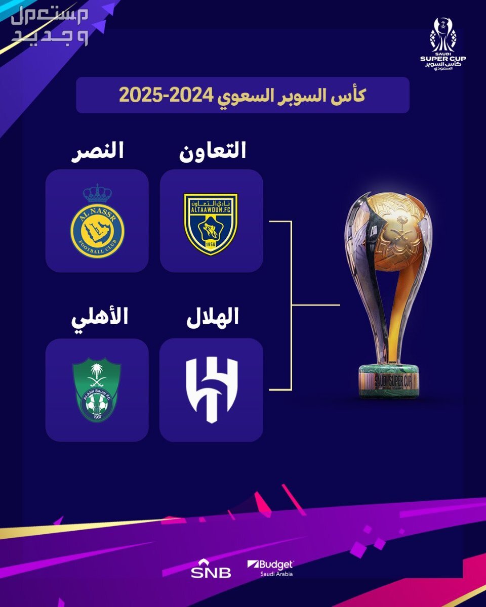 كل ما تريد معرفته عن كأس السوبر السعودي 2024 الفرق المشاركة في كأس السوبر السعودي