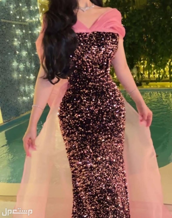 بسم الله توكلنا على الله 🌹🌹جميلتي احدث موديلات الفساتين الراقية والمميزة متوفره بجميع المقاسات يوجد لدينا شحن لجميع مناطق المملكة وخدمة توصيل للبيت  في تبوك بسعر 200 ريال سعودي