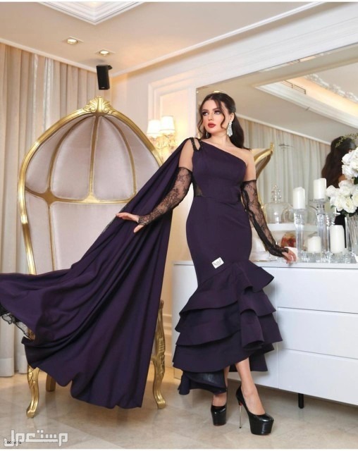 بسم الله توكلنا على الله 🌹🌹جميلتي احدث موديلات الفساتين الراقية والمميزة متوفره بجميع المقاسات يوجد لدينا شحن لجميع مناطق المملكة وخدمة توصيل للبيت  في تبوك بسعر 200 ريال سعودي