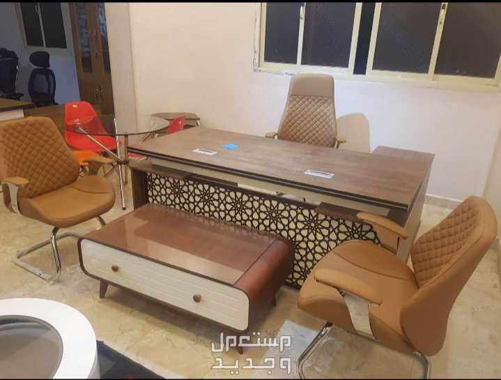 مكتب مدير / مكتب مودرن خشب Mdf إسباني مستورد ( office manager Modern ) اثاث مكتبي