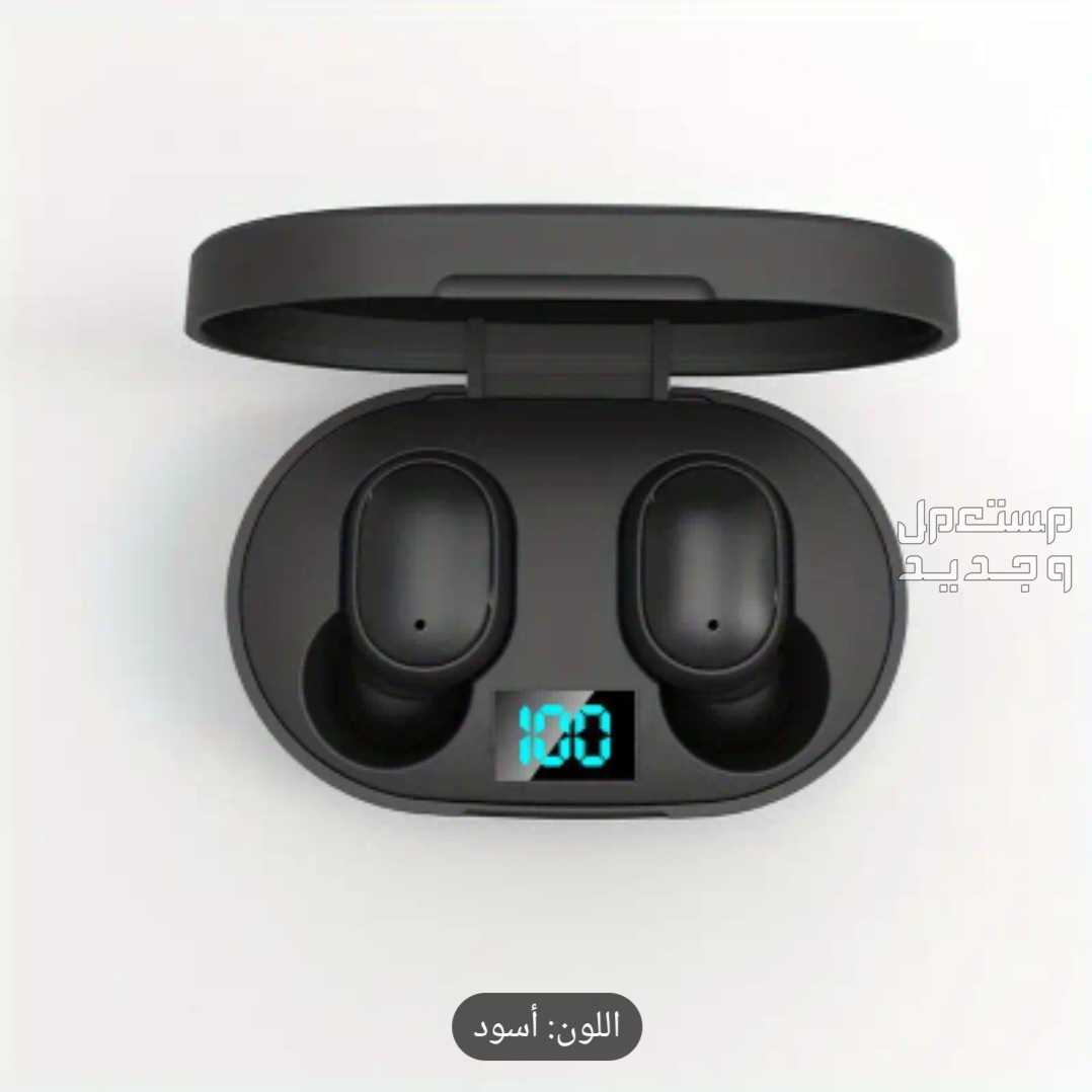 سماعة E6S اللاسلكية بلوتوث ( أسود ) 64ريال
