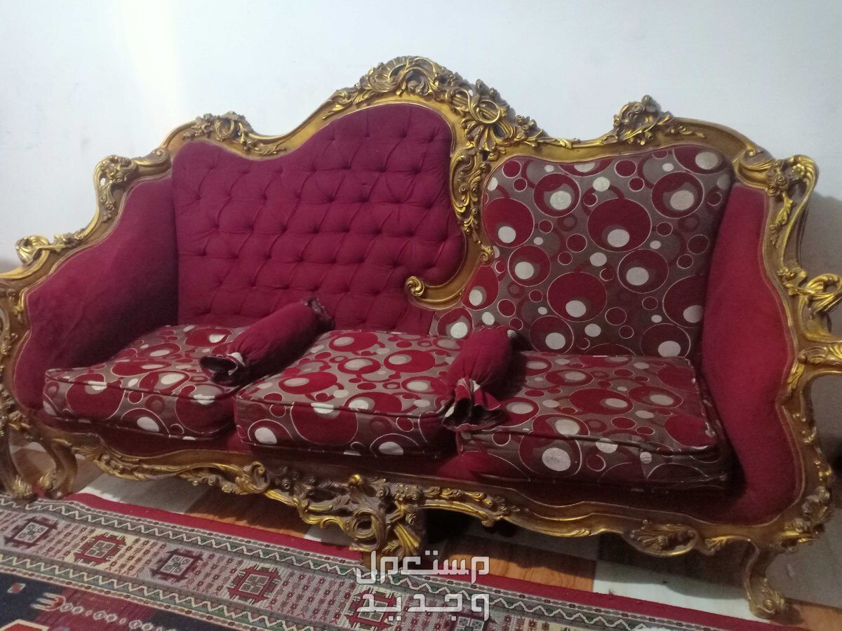 صالون كنبه مذهب