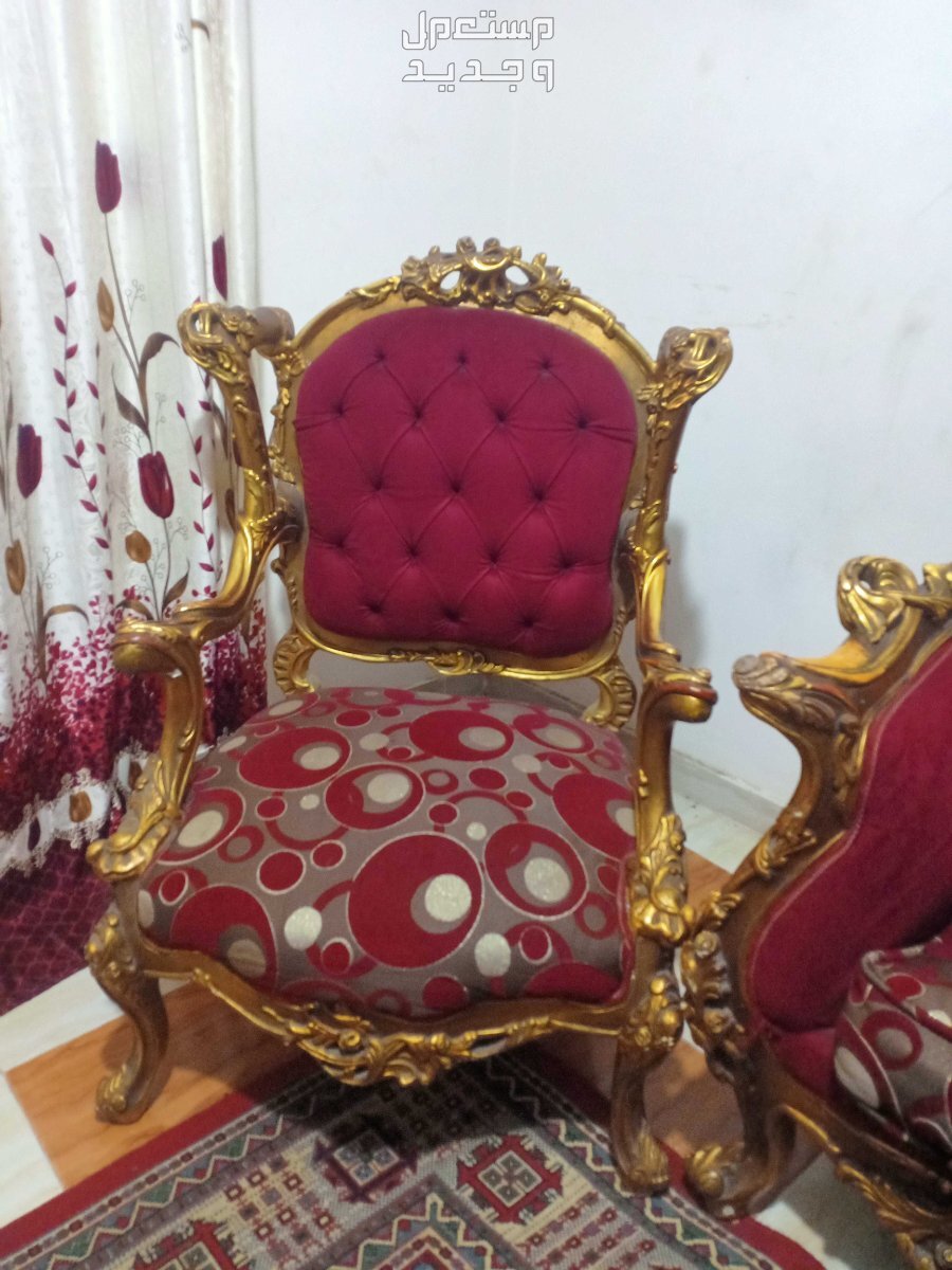 صالون كنبه مذهب
