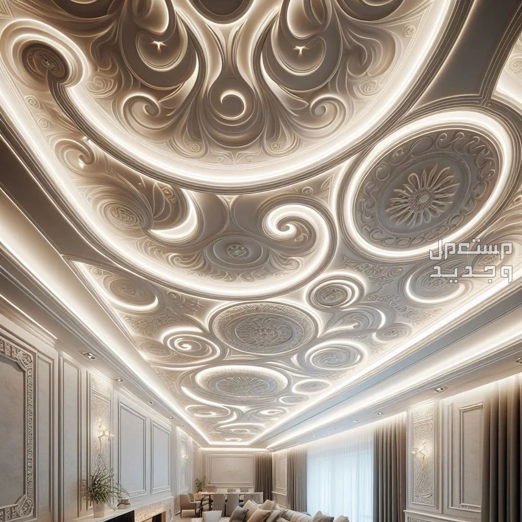 صور اسقف جبس بورد حديثة 2024 بتصاميم أنيقة أشكال اسقف جبس بورد حديثة 2024