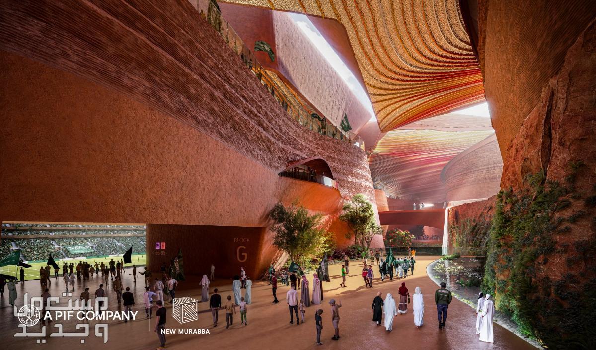 الكشف عن تصميم استاد المربع الجديد بالرياض تصميم استاد المربع الجديد بالرياض