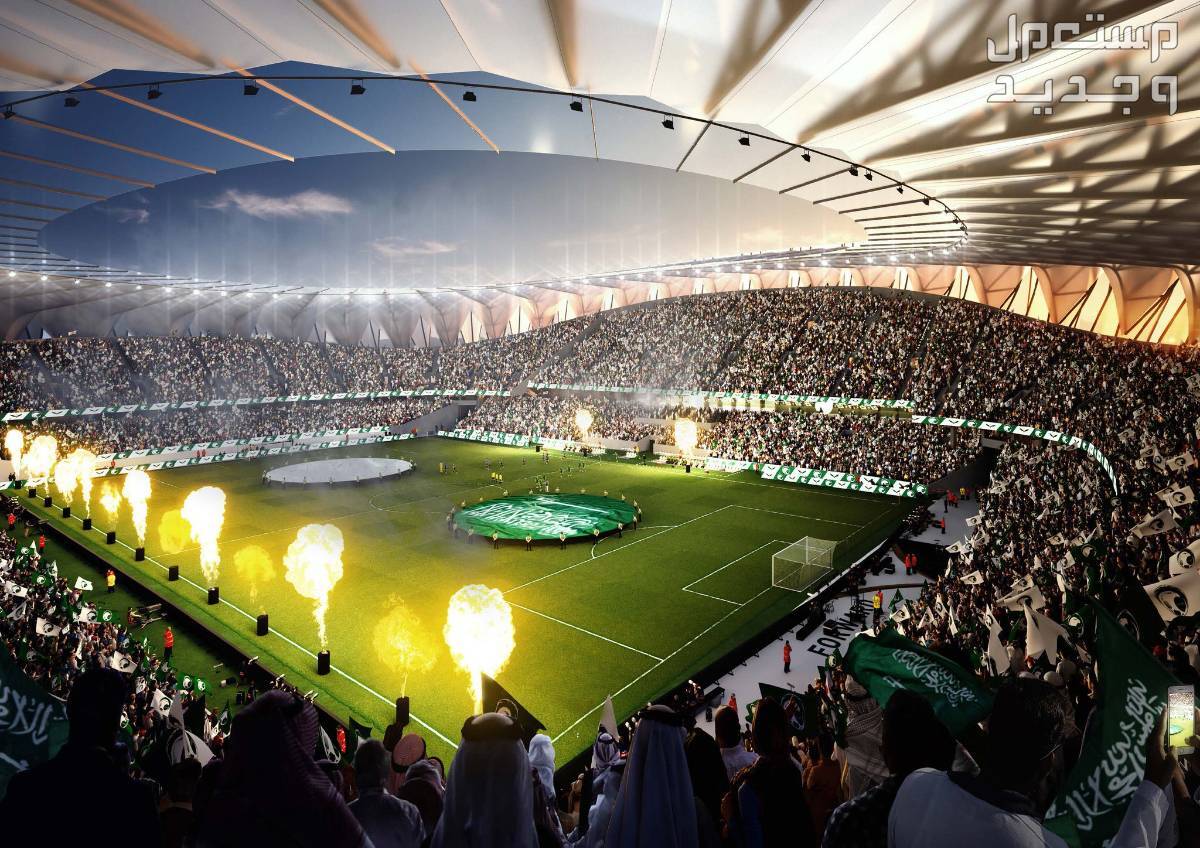 الكشف عن تصميم استاد المربع الجديد بالرياض استاد الامير فيصل بن فهد