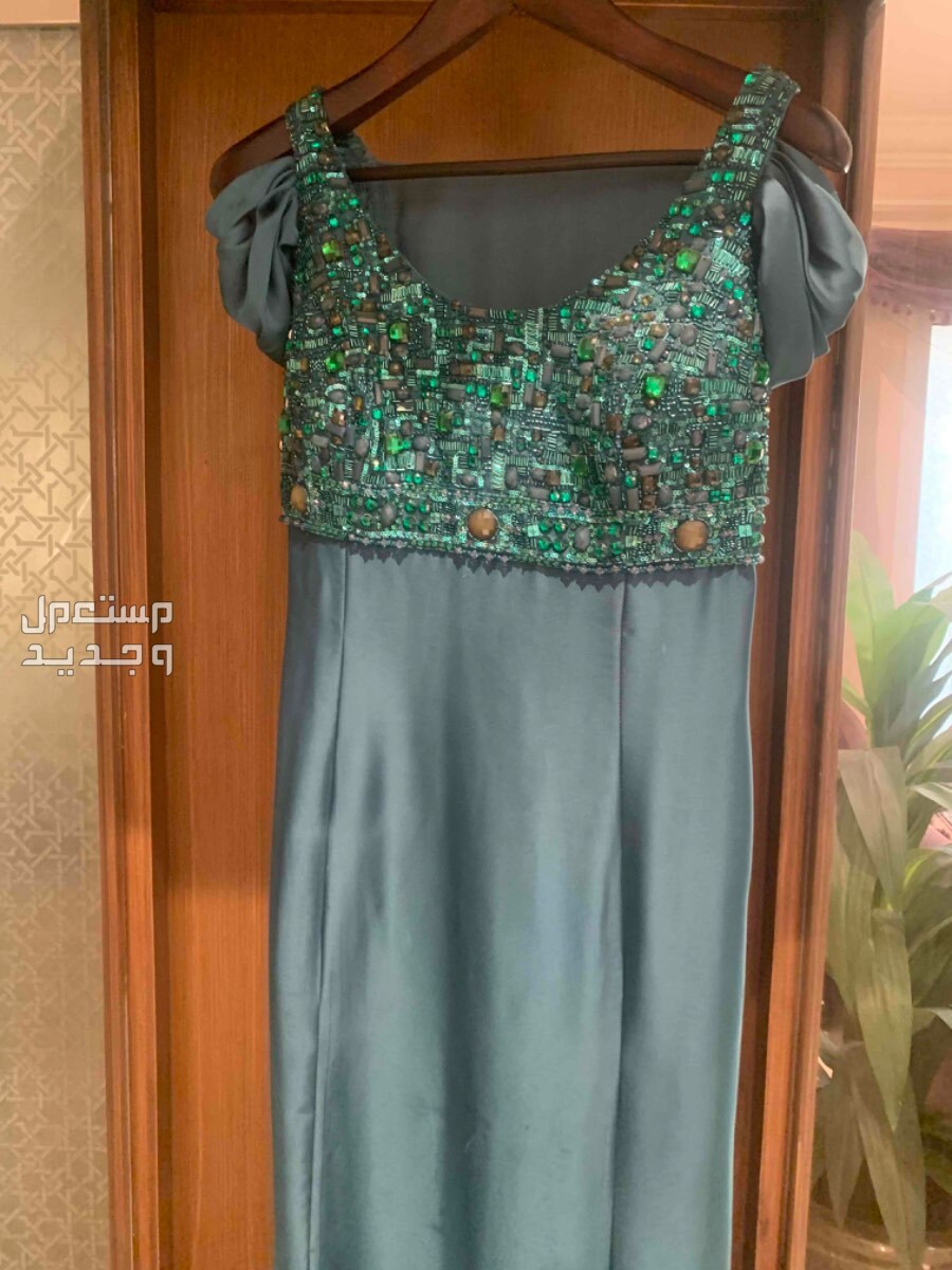 فستان سهره المقاس تقرييا xl14-16 فستان ااستخدام مره واحده تفصيل شخصي سعر التكلفه 1200 سعر البيع 400