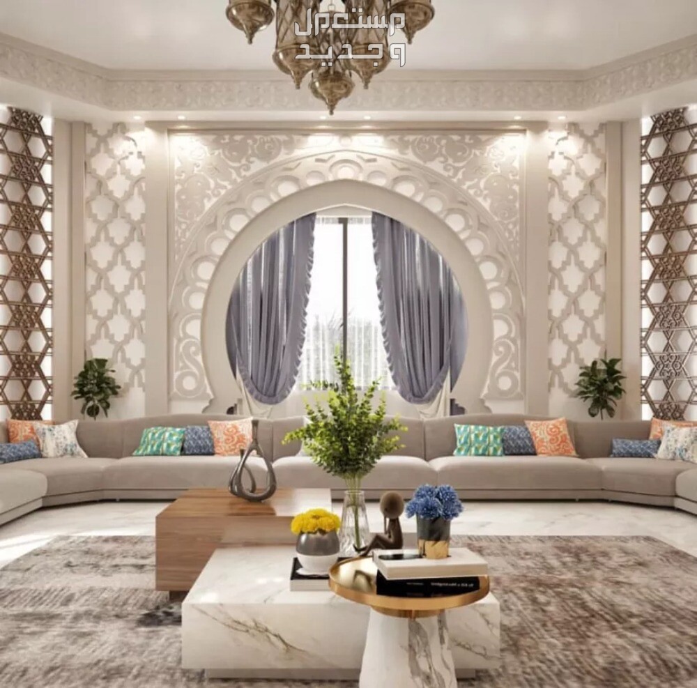 مجلس رجال عربي.. 11 تصميم داخلي لديكورات راقية 11 تصميم داخلي لديكورات راقية
