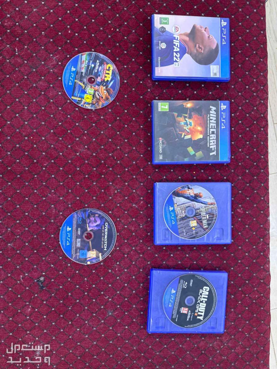 ألعاب PlayStation 4 التي تعمل أيضًا على PlayStation 5 نظيفة وخالية من الخدوش in Jizan at a price of 300 SAR
