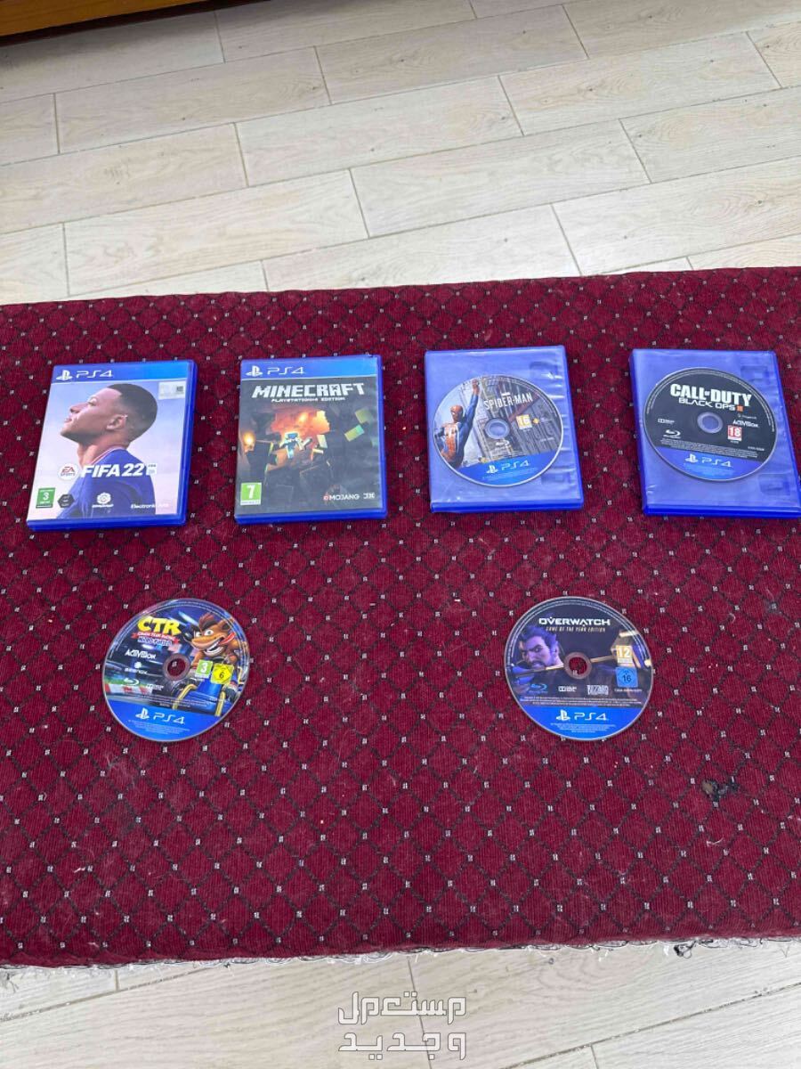 ألعاب PlayStation 4 التي تعمل أيضًا على PlayStation 5 نظيفة وخالية من الخدوش in Jizan at a price of 300 SAR