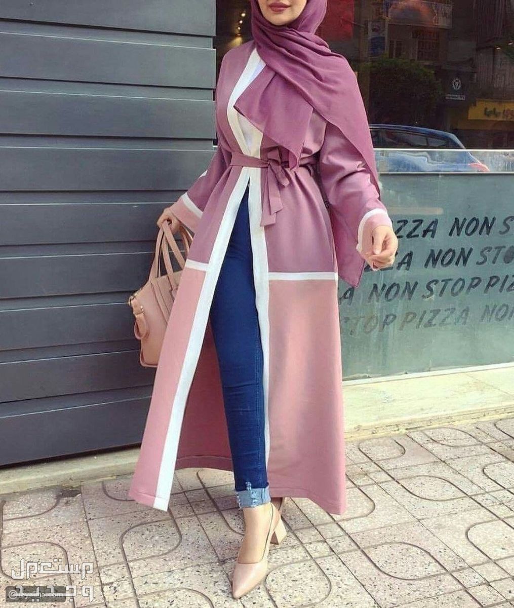 صور عبايات مفتوحة ملونة أجمل الموديلات والأسعار عباية مفتوحة أنيقة