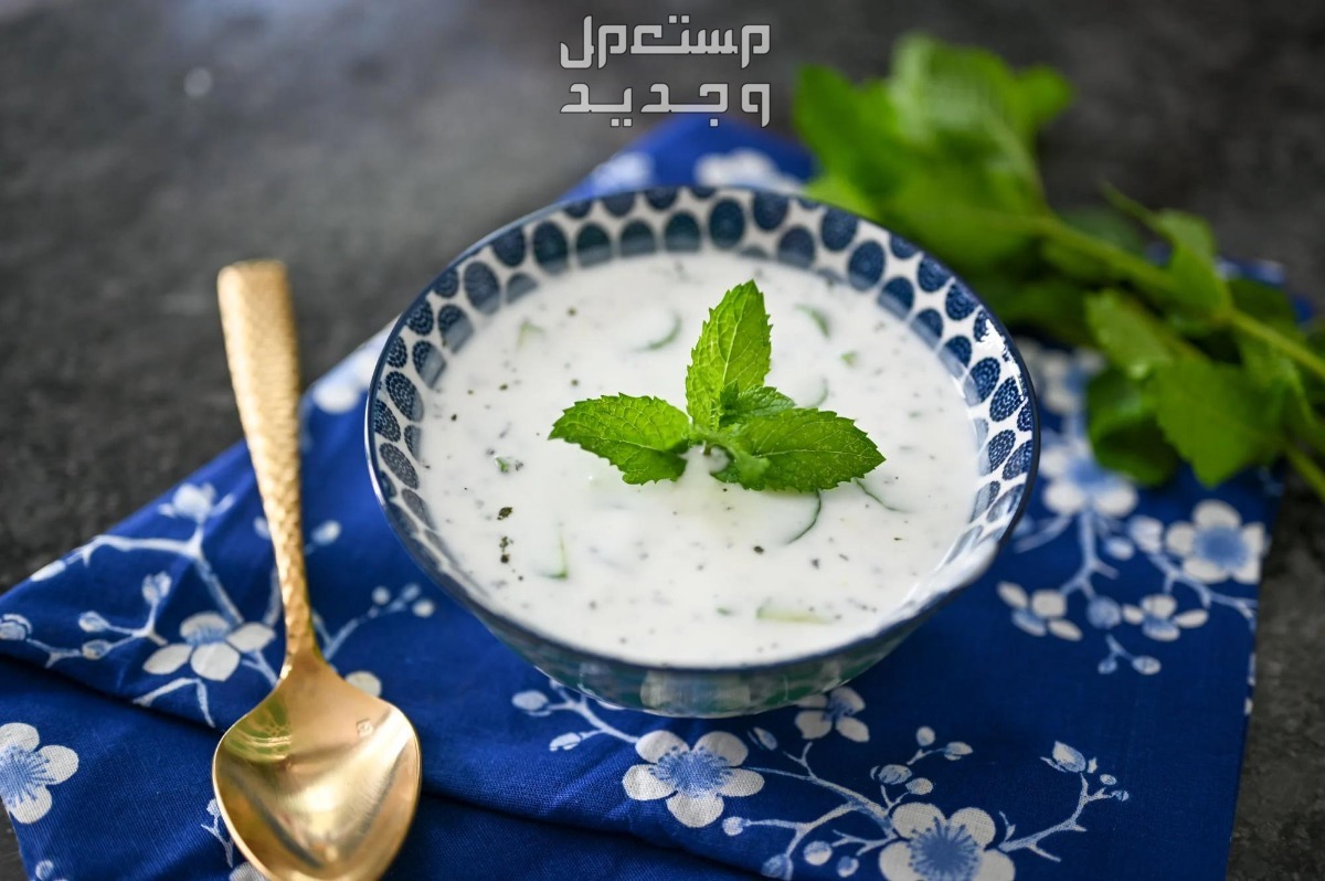 اسهل طريقة عمل سلطة الزبادي زي المطاعم سلطة زبادي بالنعناع والثوم