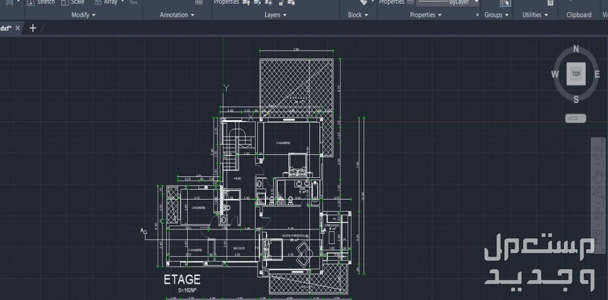 تصميم مخططات معمارية وإنشائية على الأوتوكاد: روعة ودقة