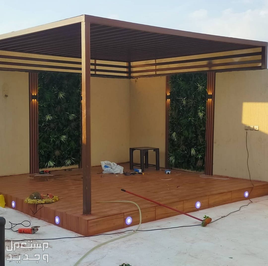 مقاول مظلات وسواتر وبرجولات وبيوت الشعر واقرميد والهناجر