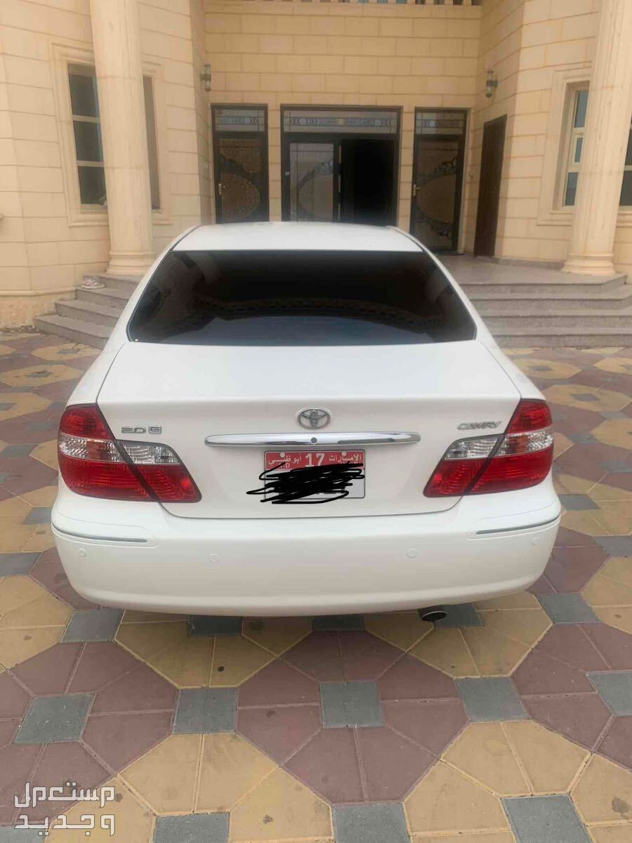 تويوتا كامري 2002 في أبو ظبي بسعر 14 ألف درهم إماراتي