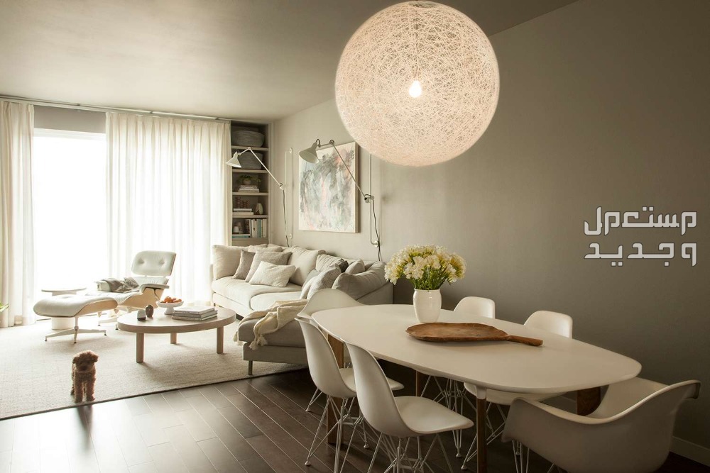 خطوات تصميم غرفة معيشة مع طاولة طعام تصميم غرفة معيشة مع طاولة طعام