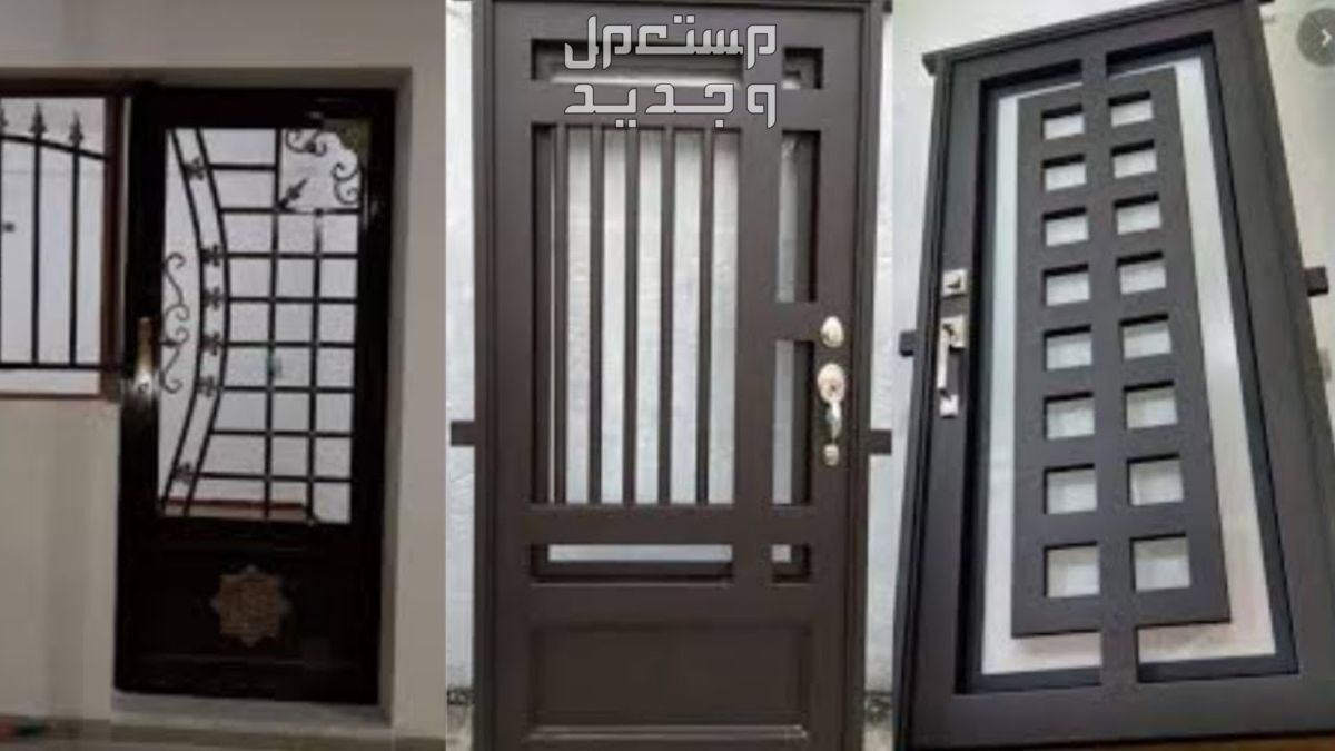 اجمل موديلات الابواب الحديدية 2024 العصرية وكيفية اختيارها نصائح لاختيار الباب الحديدي