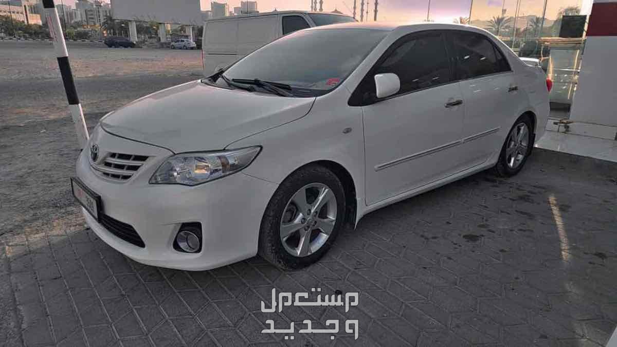 تويوتا كورولا 2012 في الفجيرة بسعر 23 ألف درهم إماراتي