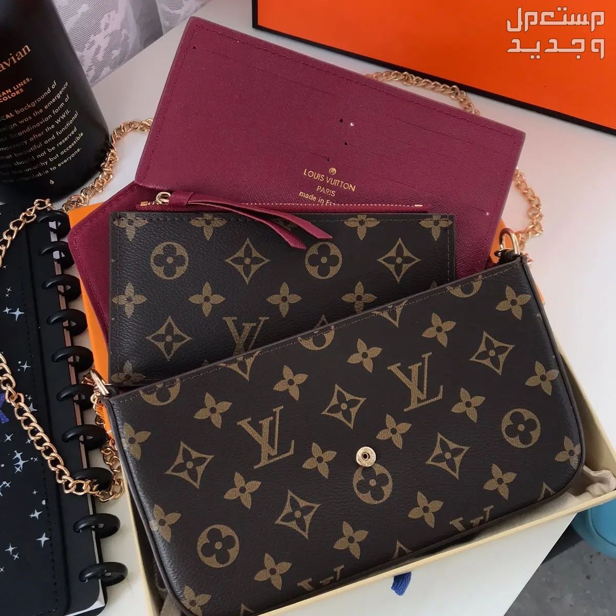 شنط ماركه لويس فيتون درجه اولى