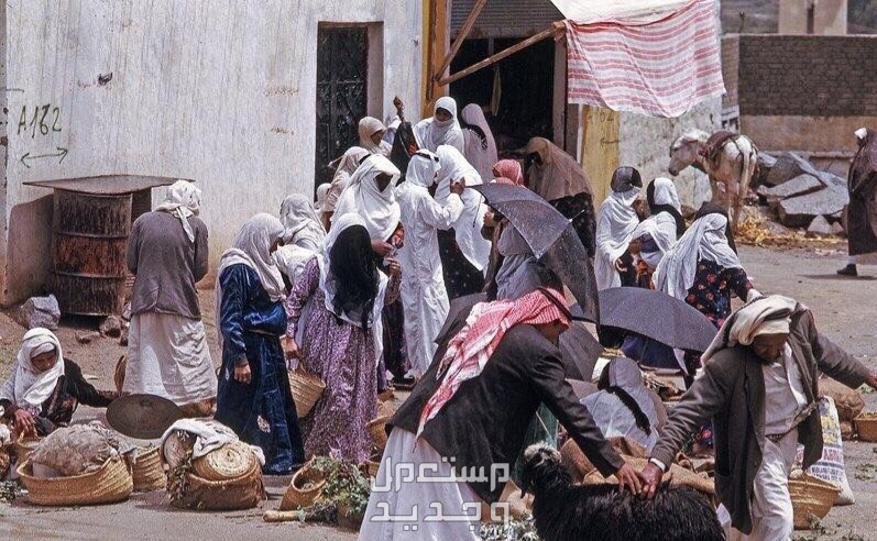 فعاليات سوق السبت في بلجرشي: جولة سياحية في السوق والمنطقة صورة لسوق السبت قديما