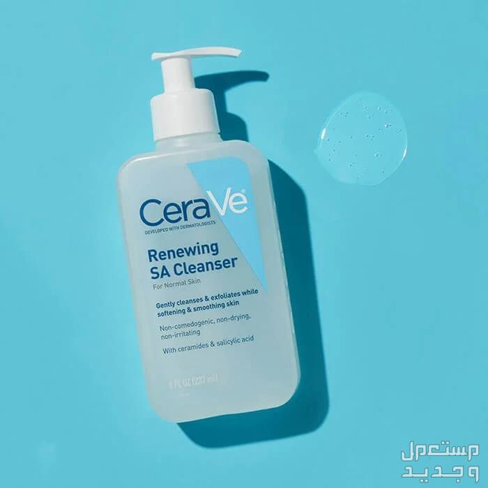 أفضل 7 منتجات تنظيف البشرة من الرؤوس السوداء غسول سيرافي CeraVe Renewing SA Cleanser