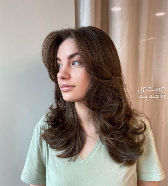 صور قصات شعر للوجه الطويل مميزة وانيقة قصة الشعر المتدرج