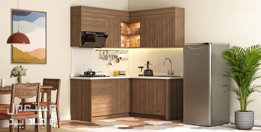 كيفية تصميم مطبخ صغير على شكل حرف L تصميم مطبخ صغير على شكل حرف L