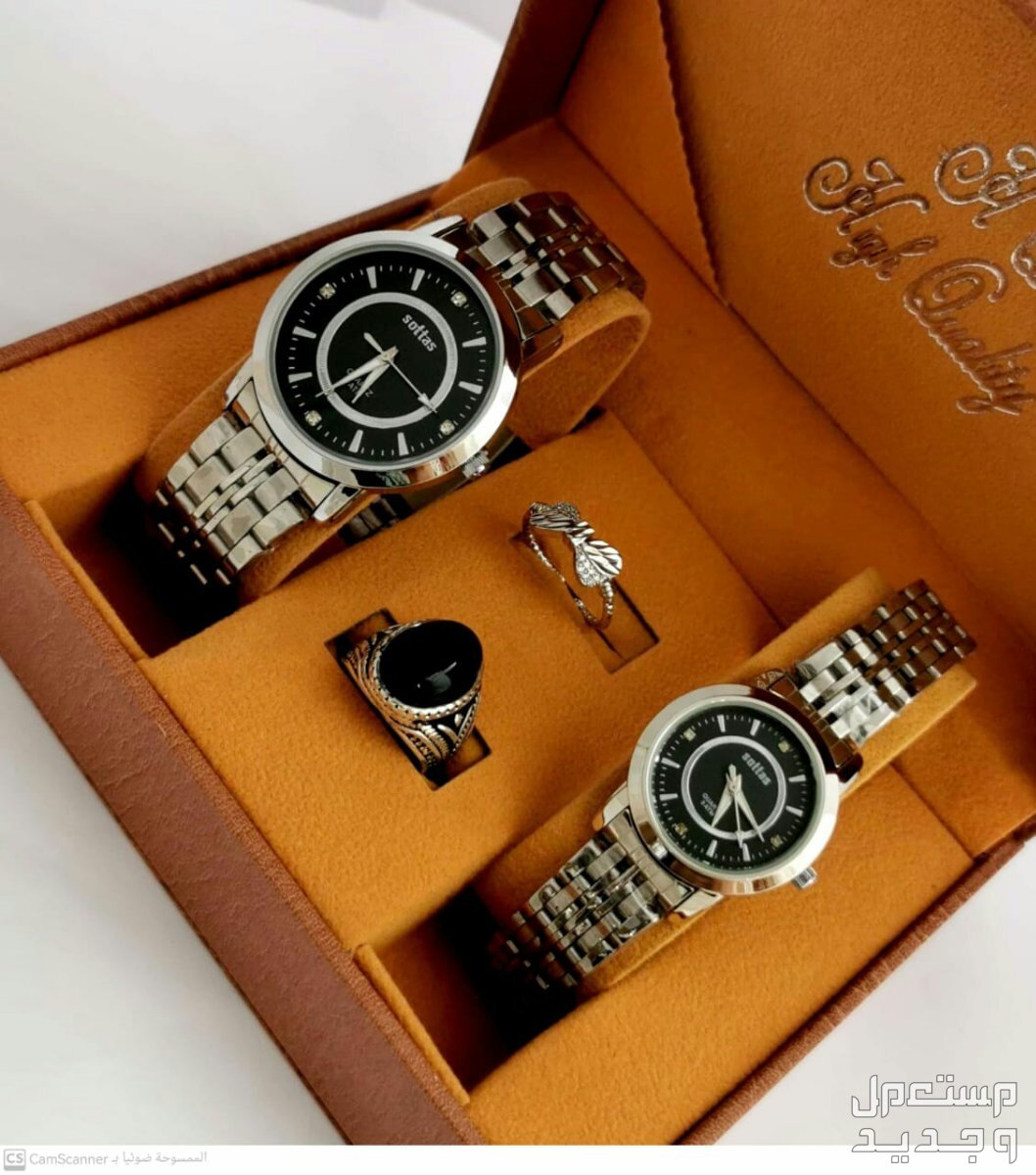عرض اليوم اطقم رجالي  اطقم اسبيشل  مكونات الطقم :  طقم. ساعه رجالي +ساعه نسائي   خاتم رجالي  خاتم نسائي   علبه خاصه بالطقم    يعني فخامه من الاخر